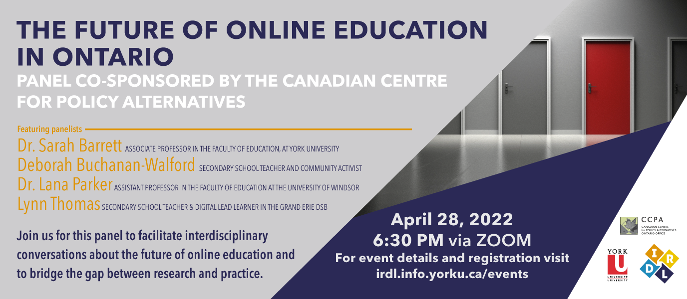 The Future of Online Learning in Ontario